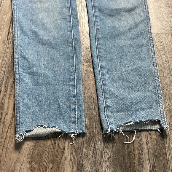 Madewell Women’s 10” High Rise Skinny Jeans with Raw Hem, size 26 - Picture 8 of 11
